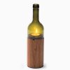 Wine bottle lantern